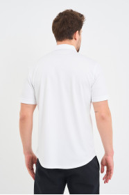 Servalli Shirt Collar Short Sleeve Printed - MINT