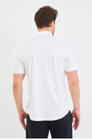 Servalli Shirt Collar Short Sleeve Printed - MINK