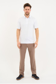Servalli Polo Collar Short Sleeve - WHITE
