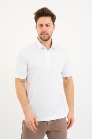 Servalli Polo Collar Short Sleeve - WHITE