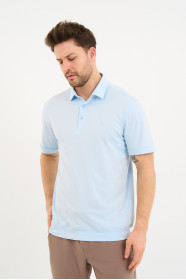 Servalli Polo Collar Short Sleeve - LIGHT BLUE