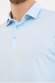 Servalli Polo Collar Short Sleeve - LIGHT BLUE