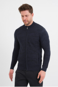 MELANJ KOYU HAVACI YÜN TRİKO MONT