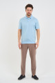 Bosmenti Polo Collar Short Sleeve - TERRACOTTA