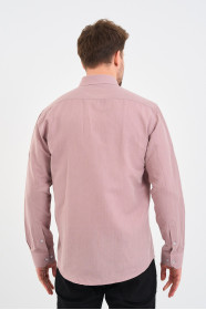 Lilac Long Sleeve Linen Shirt