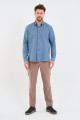 Lilac Long Sleeve Linen Shirt