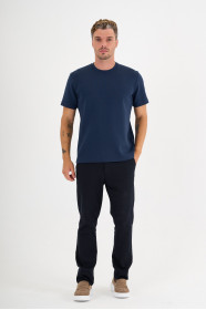 Marine Interlock Crew Neck T-Shirt