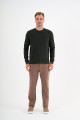 Bottle Green Interlock Crew Neck Sweatshirt