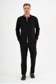 Black Interlock Shirt
