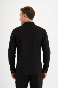 Black Interlock Shirt