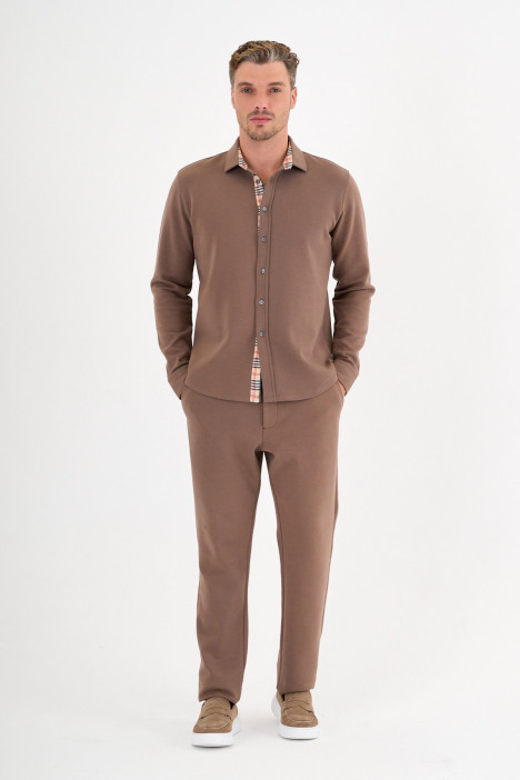 Mink Interlock Shirt