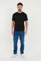 Bosmenti Crew Neck Short Sleeve T-Shirt - DARK GREEN