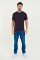 Bosmenti Crew Neck Short Sleeve T-Shirt - DARK GREEN