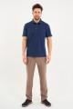 Bosmenti Polo Collar Short Sleeve - GREY