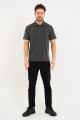 Bosmenti Polo Collar Short Sleeve - GREY