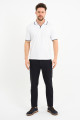 Bosmenti Polo Collar Short Sleeve - BEIGE