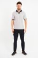Bosmenti Polo Collar Short Sleeve - BEIGE