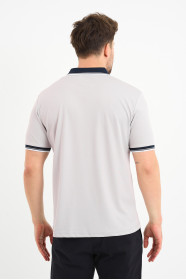 Bosmenti Polo Collar Short Sleeve - LILAC