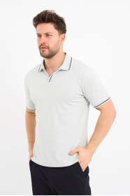 Bosmenti Polo Collar Short Sleeve - MINT