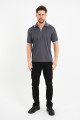 Bosmenti Polo Collar Short Sleeve - BEIGE