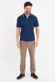Bosmenti Polo Collar Short Sleeve - BEIGE