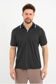 Bosmenti Polo Collar Short Sleeve - DARK GREEN
