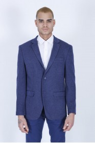 PARLIAMENT COLOR REGULAR-FİT BLAZER İN MİCRO-PATTERNED WOOL