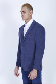 PARLIAMENT COLOR REGULAR-FİT BLAZER İN MİCRO-PATTERNED WOOL