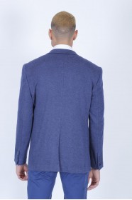 PARLIAMENT COLOR REGULAR-FİT BLAZER İN MİCRO-PATTERNED WOOL