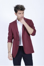 DAMSON COLORED, REGULAR-FIT LINEN BLAZER