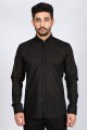 INDIGO COLOUR, LONG SLEEVE, REGULAR FIT, COTTON LINEN SHIRT