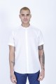 WHITE COLOUR, LONG SLEEVE, REGULAR FIT CUT, LINEN SHIRT