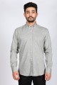 INDIGO COLOUR, LONG SLEEVE, REGULAR FIT, COTTON LINEN SHIRT