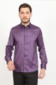 LONG SLEEVE SLIM-FIT SHIRT. LILAC