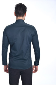 ﻿﻿ Uzun Kol Slim Düz Likrali Nefti