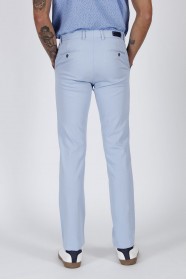 BLUE COLOUR, REGULAR-FIT CHINO TROUSERS.