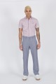 PARLIAMENT COLOUR, RELAXED-FIT CHINO TROUSERS.