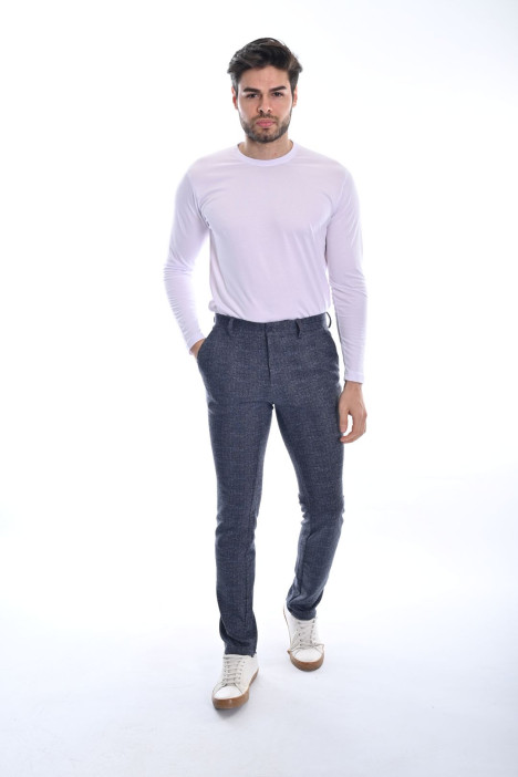 ﻿﻿Regular Pantolon Açık Lacivert
