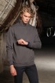 MARİN COLOR TURTLENECK ZİPPERED SWEATSHIRT