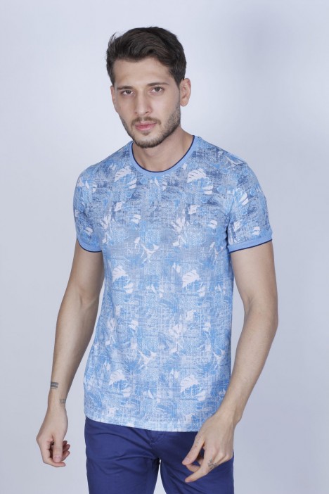 ANTHRACITE COLOR, SHORT SLEEVE, REGULAR-FIT, POLO T-SHIRT.