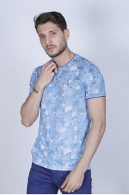 ANTHRACITE COLOR, SHORT SLEEVE, REGULAR-FIT, POLO T-SHIRT.