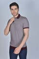 SHORT SLEEVE, MADE OF SPECIAL MERCERIZED FABRIC, POLO COLLAR, SNAP-BUTTON FASTENING , CLASSIC T-SHIRT. LILY