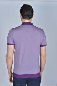 SHORT SLEEVE, MADE OF SPECIAL MERCERIZED FABRIC, POLO COLLAR, SNAP-BUTTON FASTENING , CLASSIC T-SHIRT. LILY