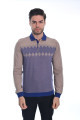 BEİGE COLOR LONG SLEEVE MERCERIZED POLO TSHIRT