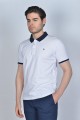 NAVY BLUE COLOR, SHORT SLEEVE, POLO NECK, COTTON / LYCRA BLENDED T-SHIRT