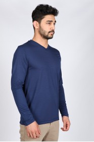 ﻿V-Shirt Marin with Long Arm Filos