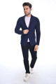 MEDIUM GRAY WOOL JACKET WITH BUTTONS
