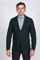 MEDIUM GRAY WOOL JACKET WITH BUTTONS