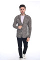 MEDIUM GRAY WOOL JACKET WITH BUTTONS
