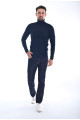 BLACK COLOR TURTLENECK SWEATER